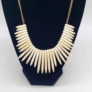 Ceramic Fake Tooth Necklace